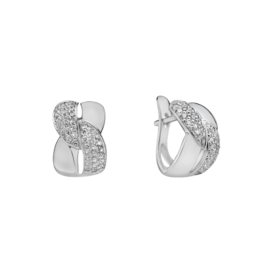 Náušnice s diamanty Humairaa