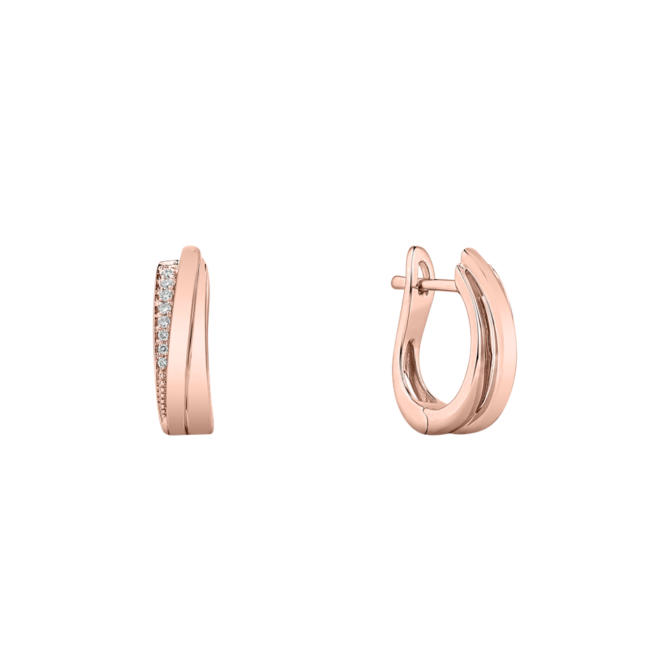 Náušnice s diamanty Dazzling Galaxy