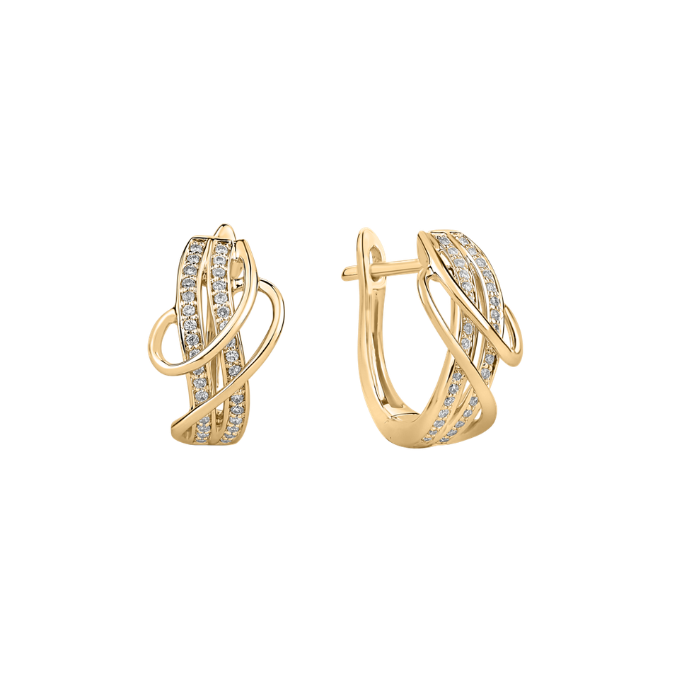 Náušnice s diamanty Secret Celebration