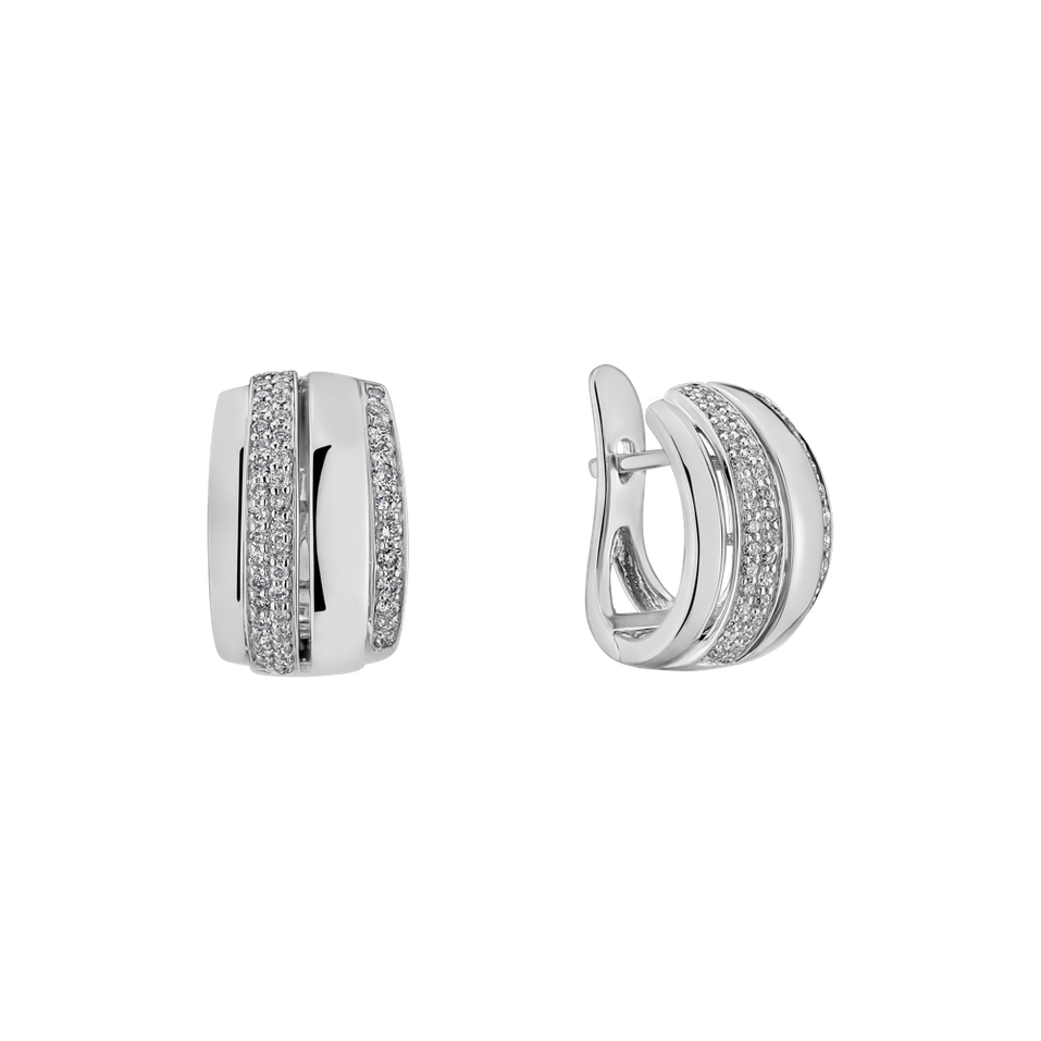 Náušnice s diamanty Exquisite Feeling