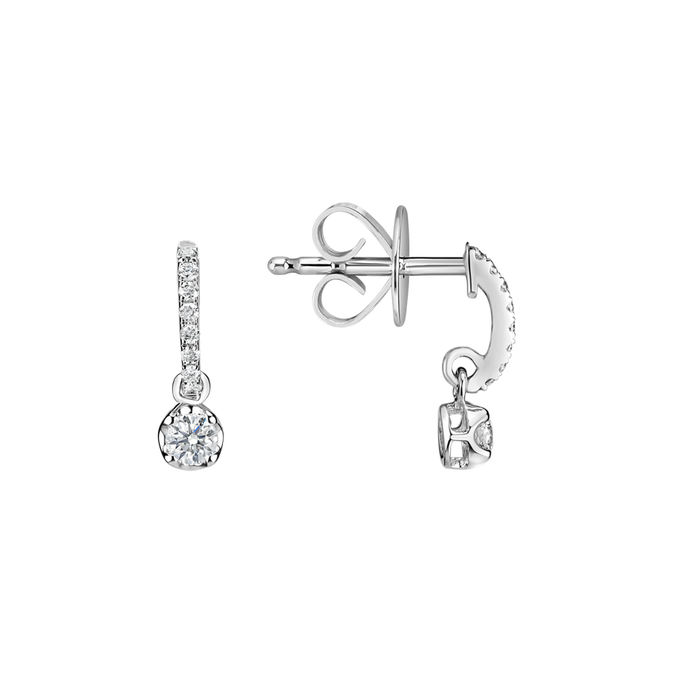 Náušnice s diamanty Eternal Glow