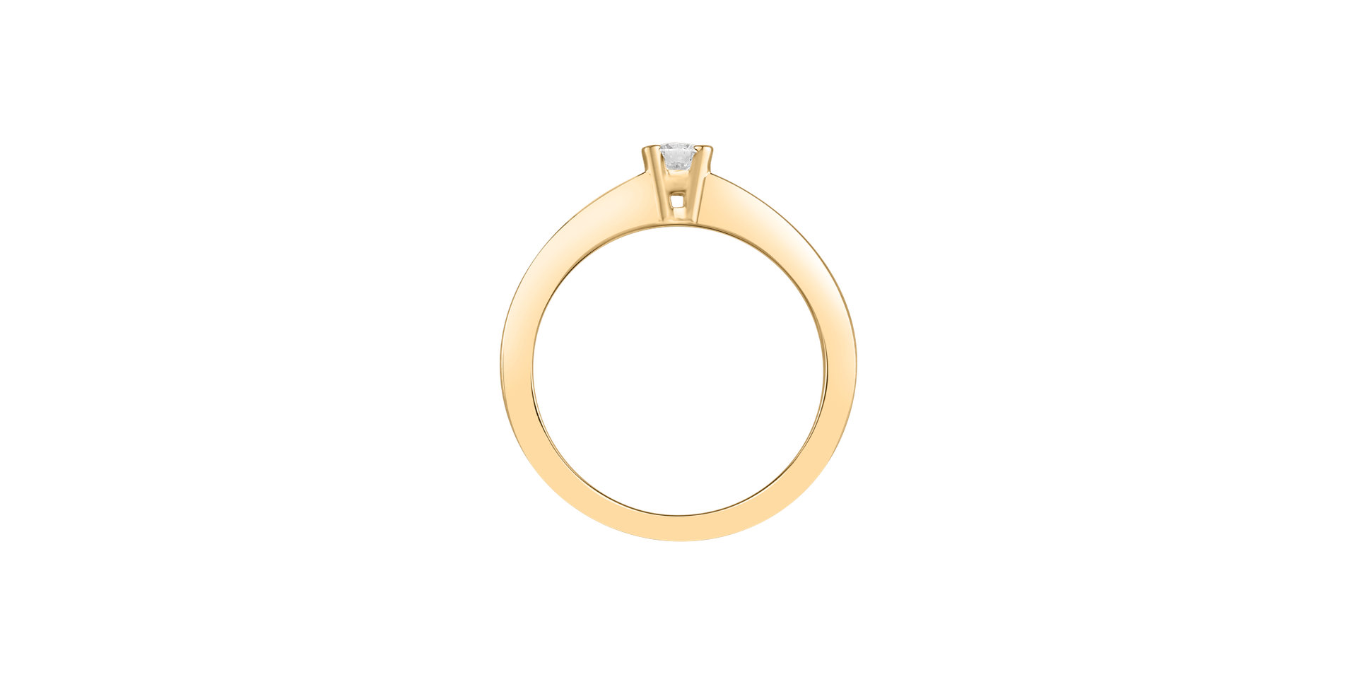 Prsten s diamantem Vesper Sky