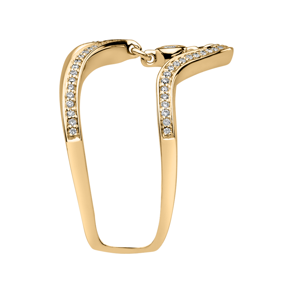 Prsten s diamanty Infinite Passion