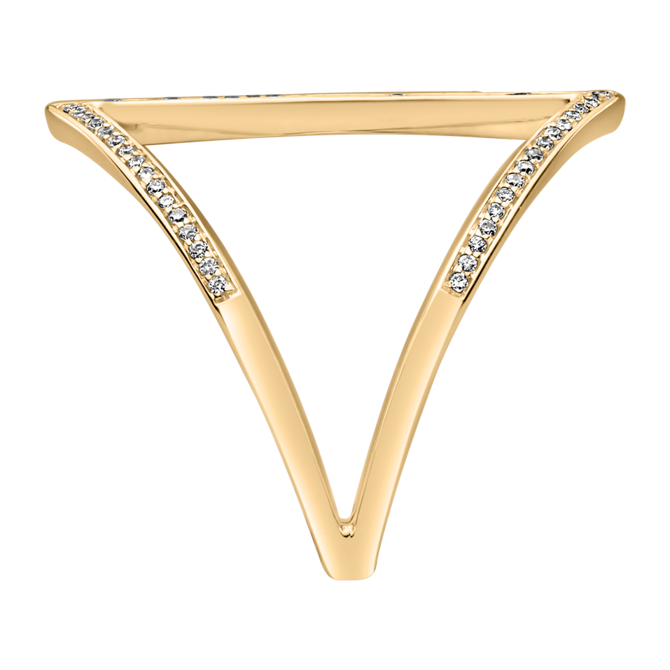 Prsten s diamanty Tinted Aura