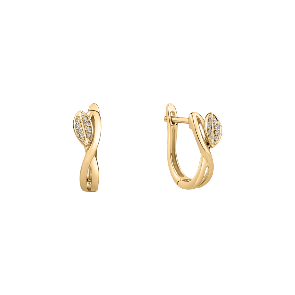 Náušnice s diamanty Spring Celebration