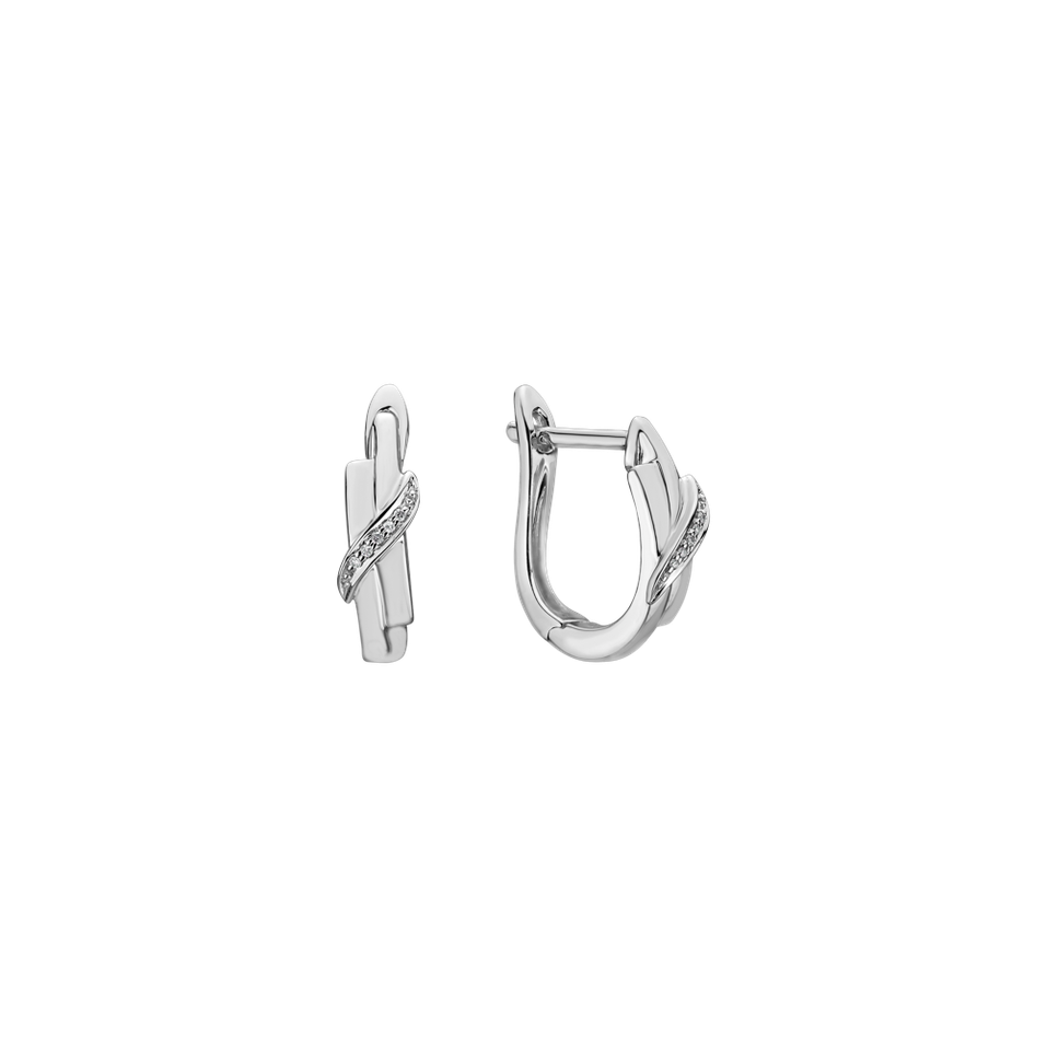 Náušnice s diamanty Pure Fame