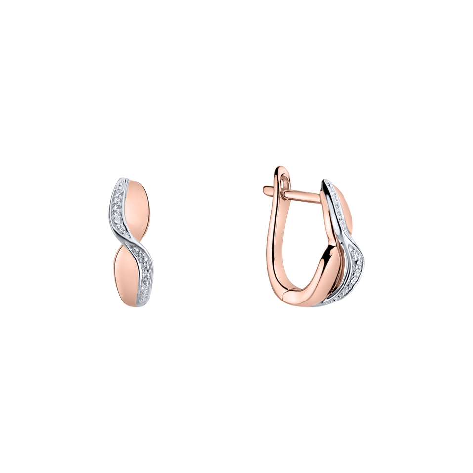 Náušnice s diamanty Infinite Style