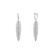 Náušnice s diamanty Galaxy Feather3