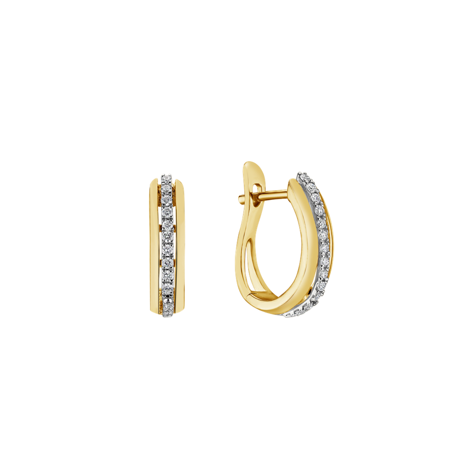 Náušnice s diamanty Pure Soul