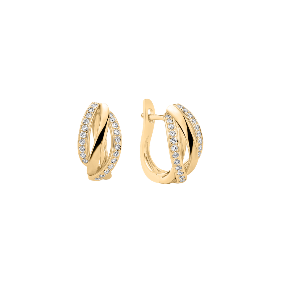 Náušnice s diamanty Amazing Passion