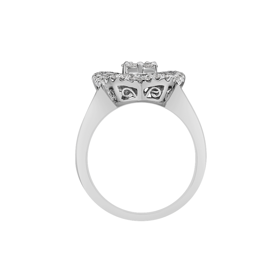 Prsten s diamanty Dracia