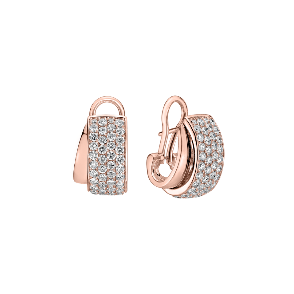 Náušnice s diamanty Galaxy Poem