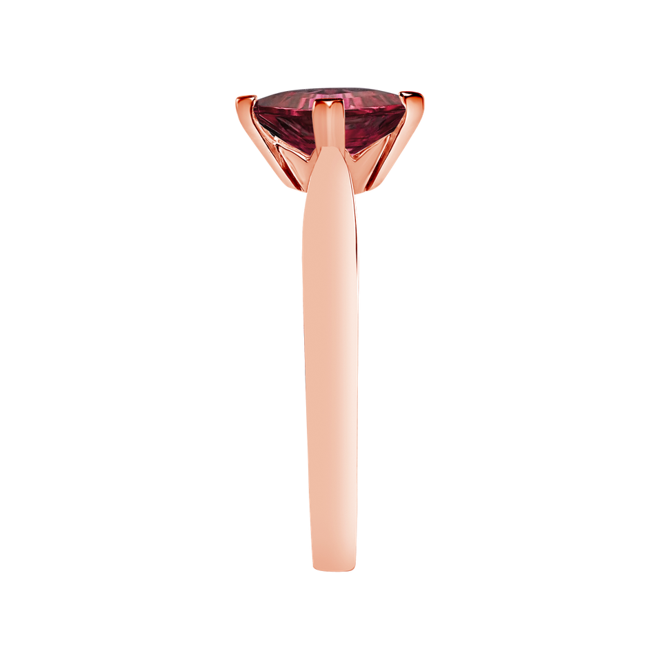 Prsten s rhodolitem Bonbon