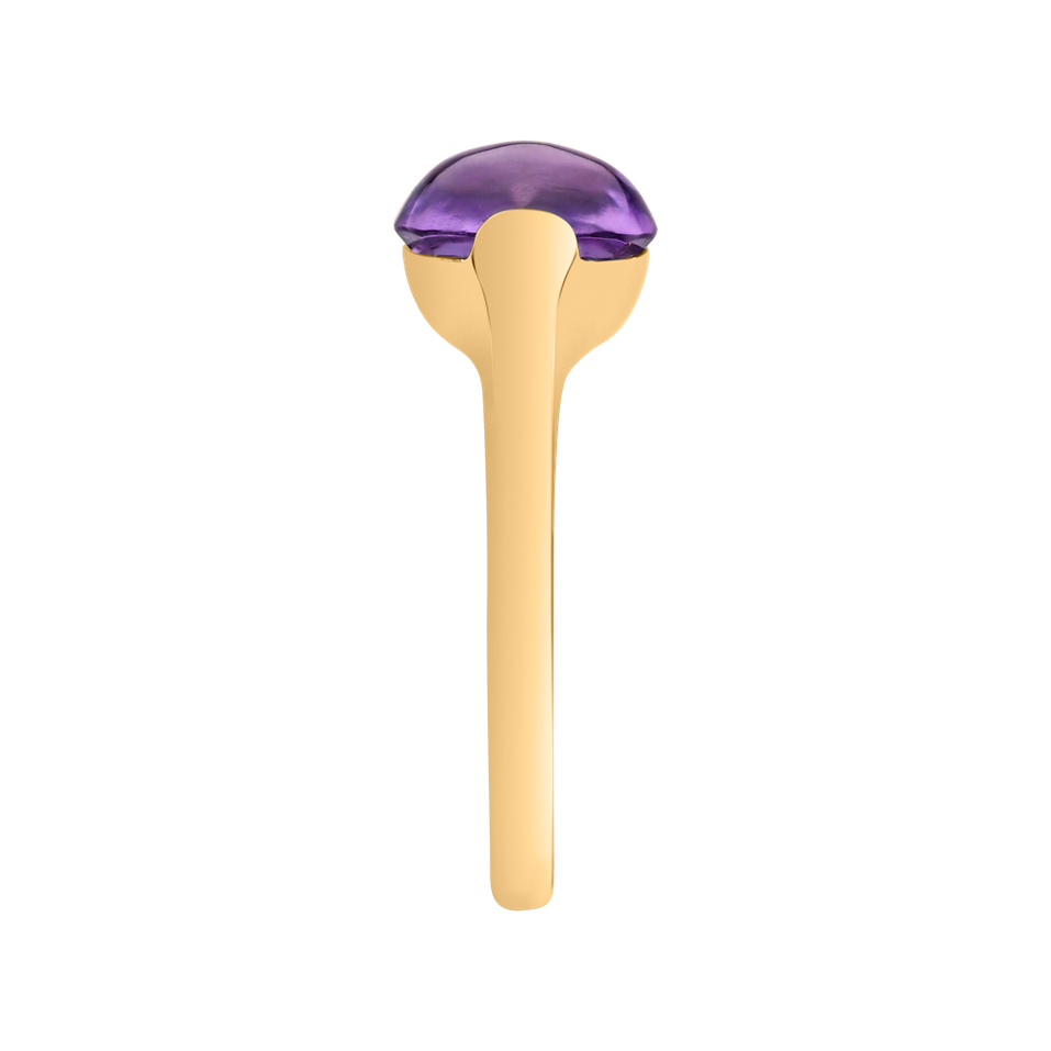 Prsten s ametystem brazil Bonbon