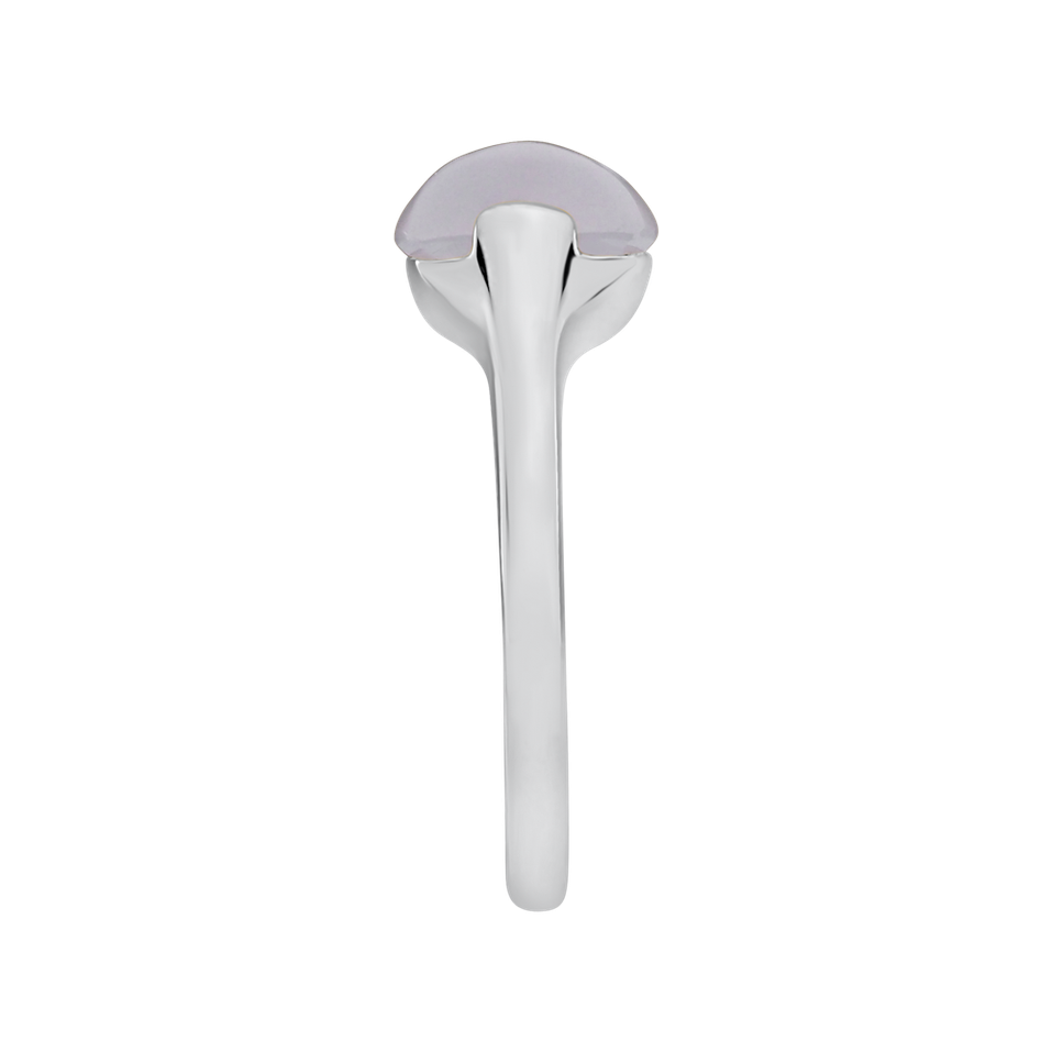 Prsten s chalcedonem blue Bonbon