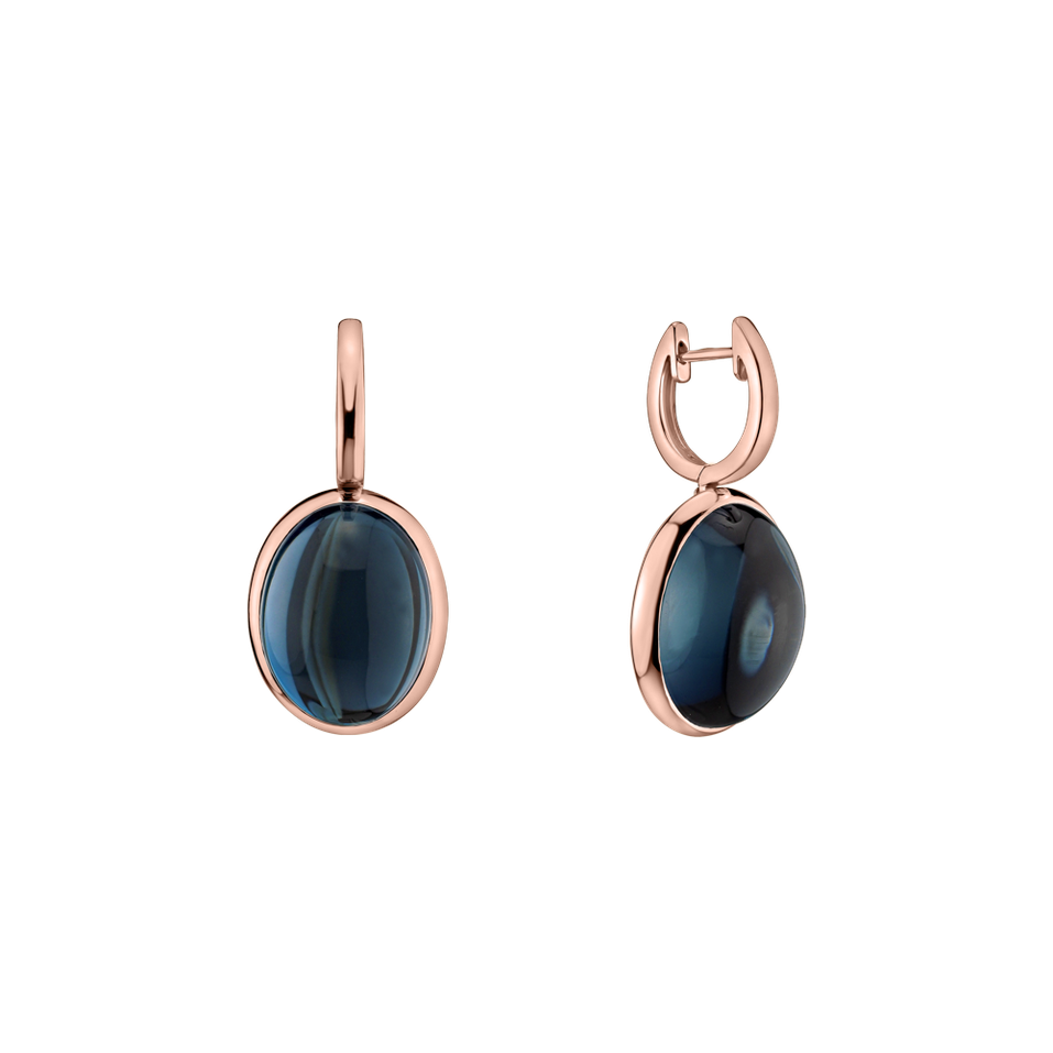 Náušnice s topazem Miracle Cosmos