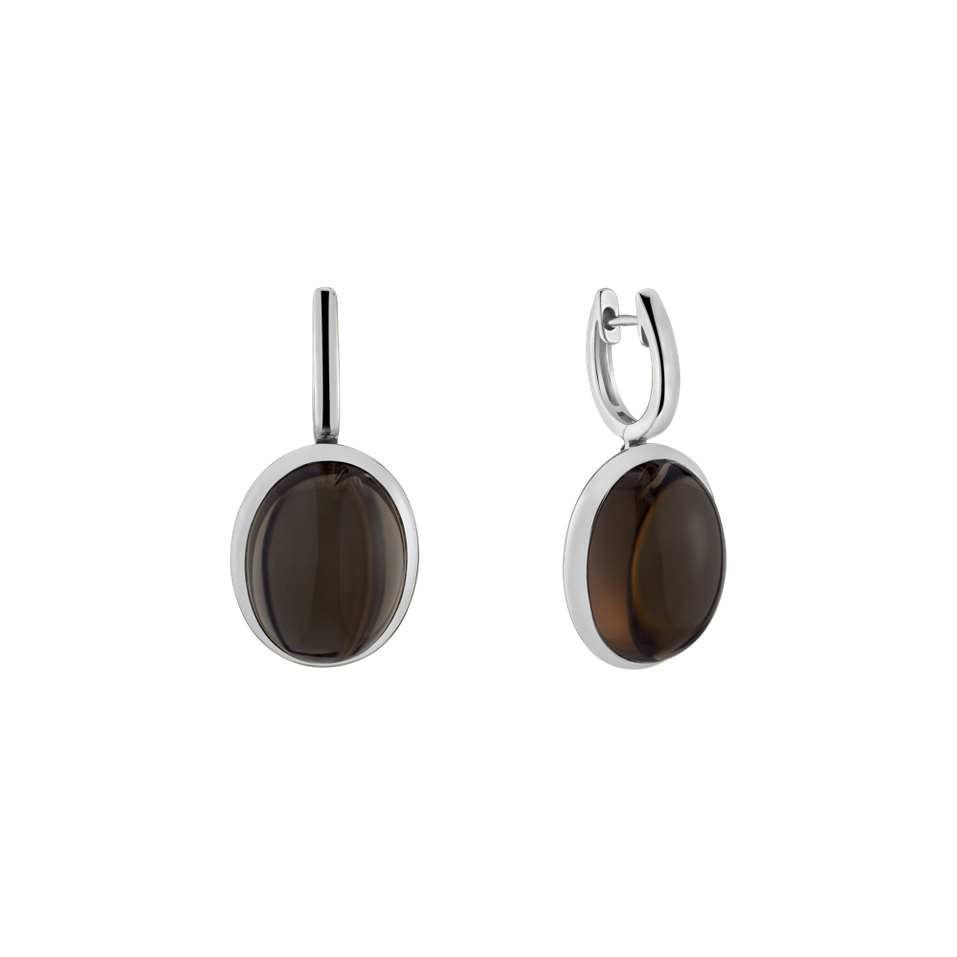 Náušnice s quartzem Miracle Cosmos