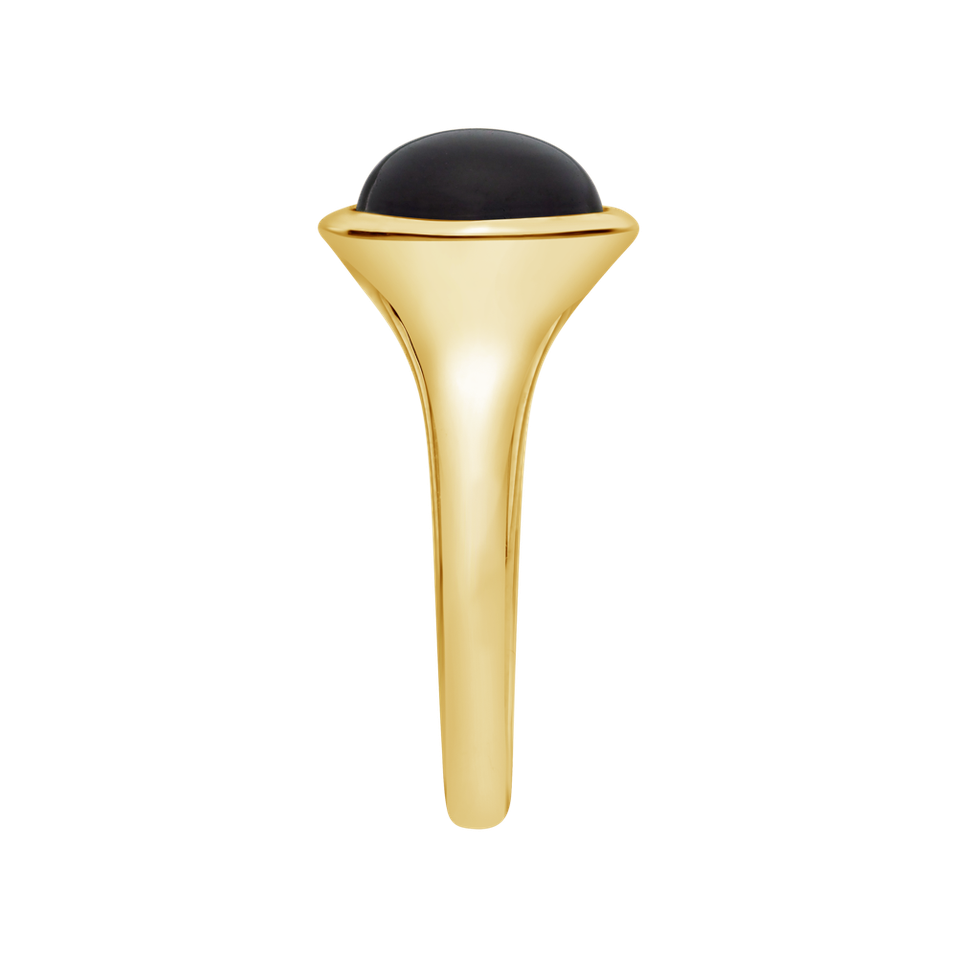 Prsten se smoky quartzem Bonbon