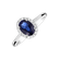 Prsten se safírem a diamanty Princess Wish4