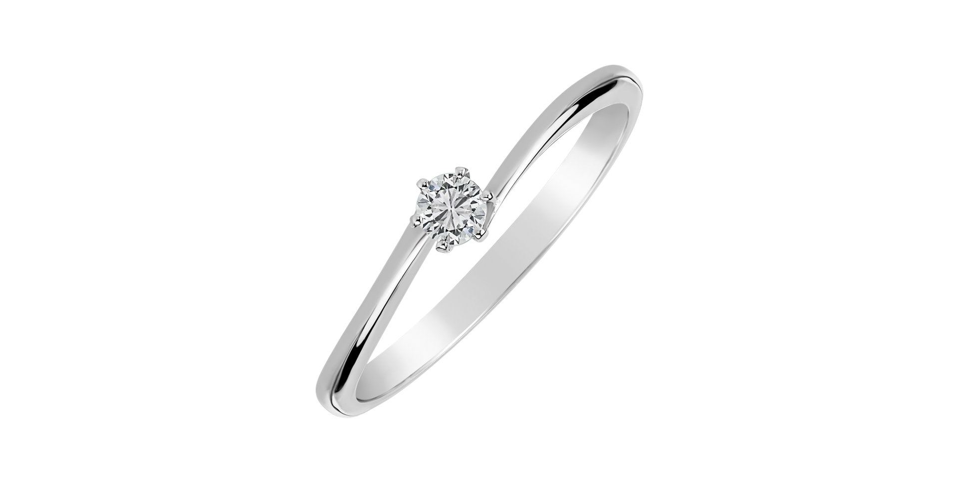 Prsten s diamatem Timeless Glow