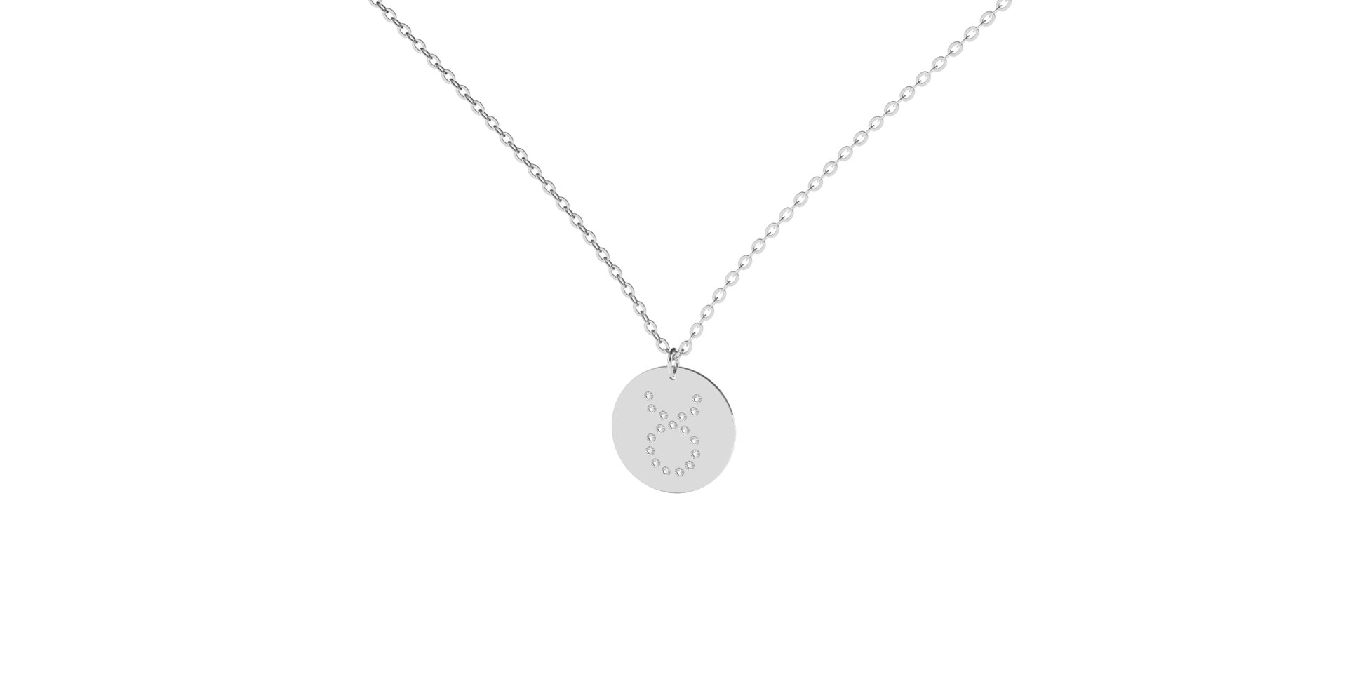 Náhrdelník s diamanty Taurus