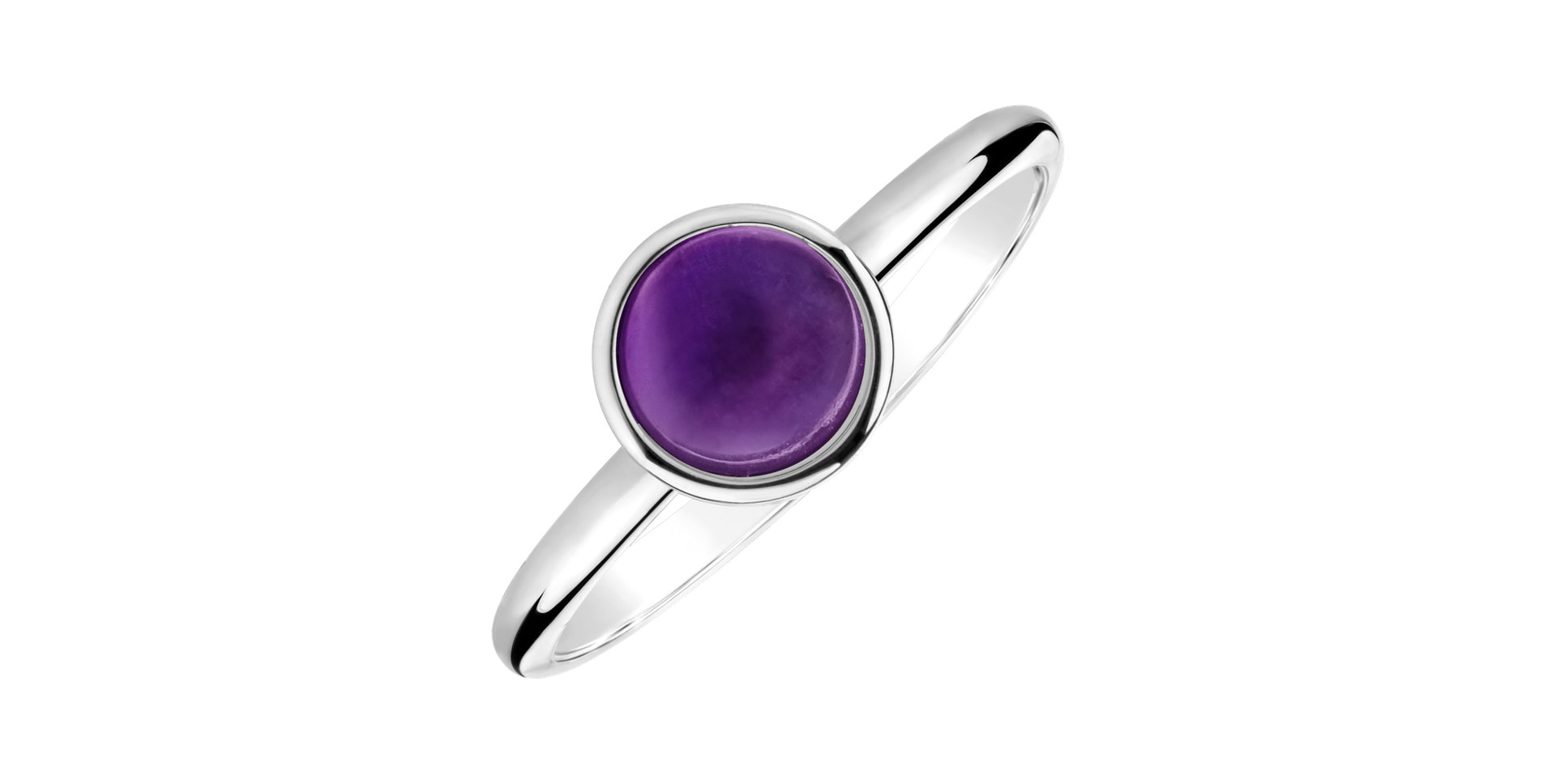 Prsten s ametystem brazil Bonbon