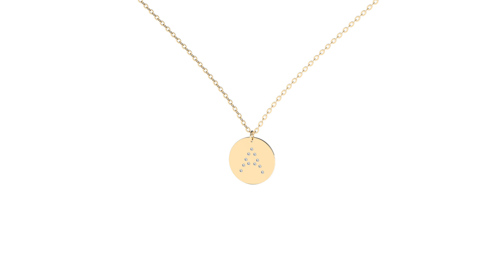 Náhrdelník s diamanty Diamond Coins A