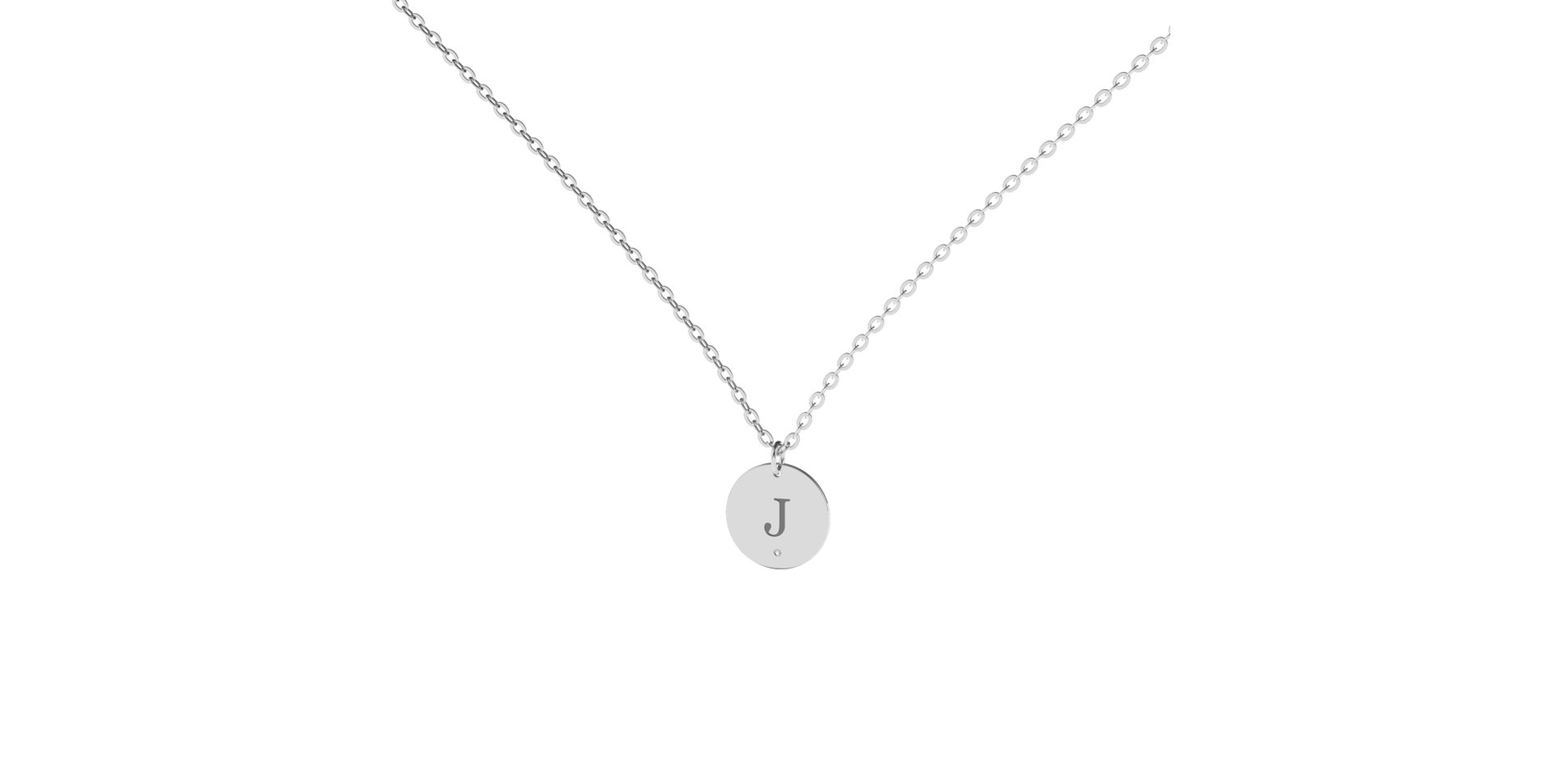 Náhrdelník s diamantem Little Coins J