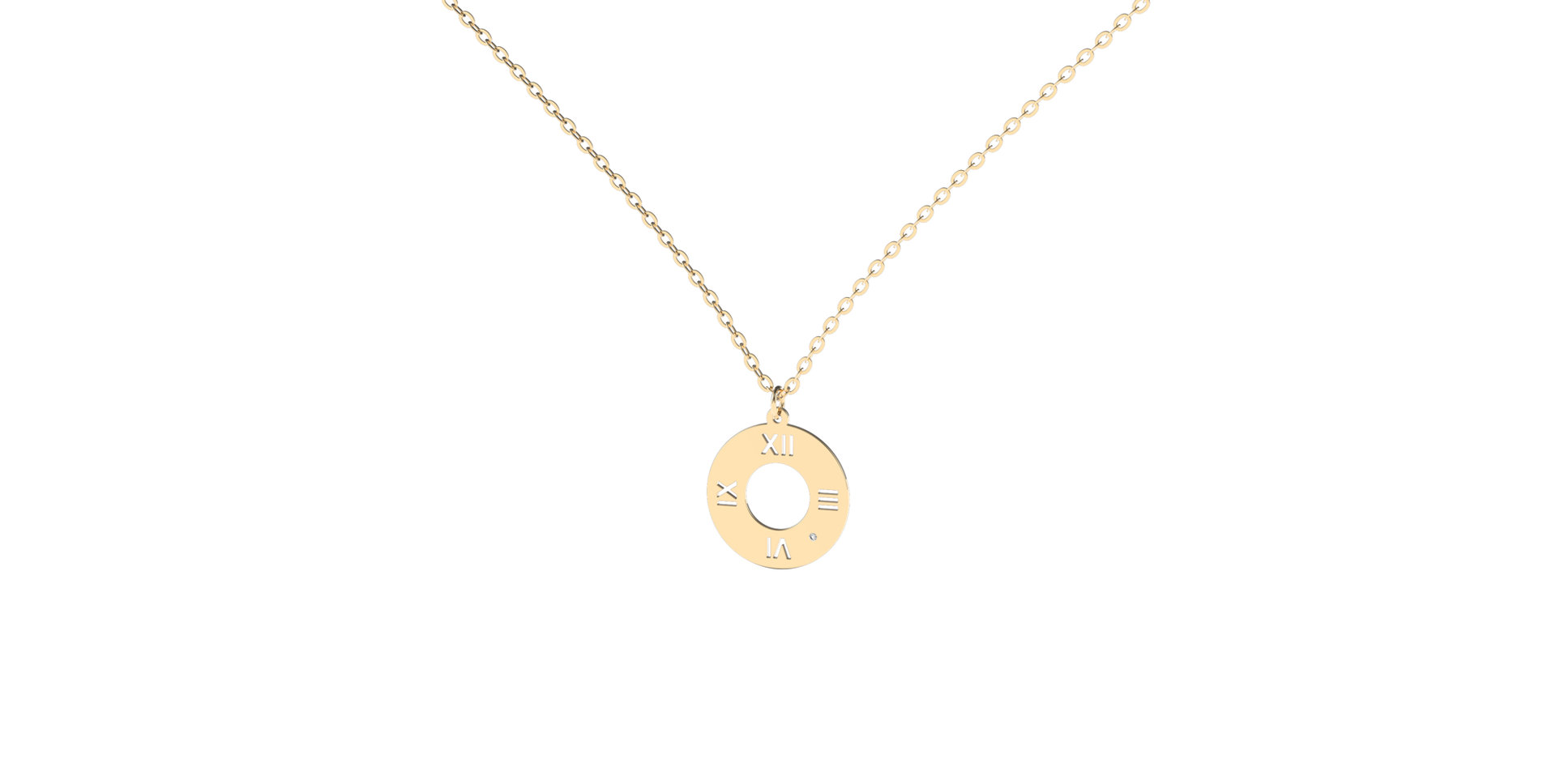 Náhrdelník s diamantem Special Time One