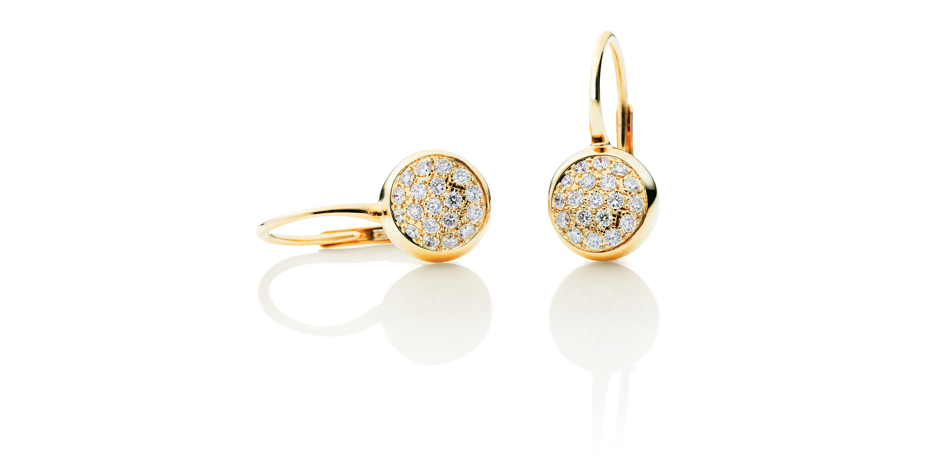 Náušnice s diamanty Dolcini