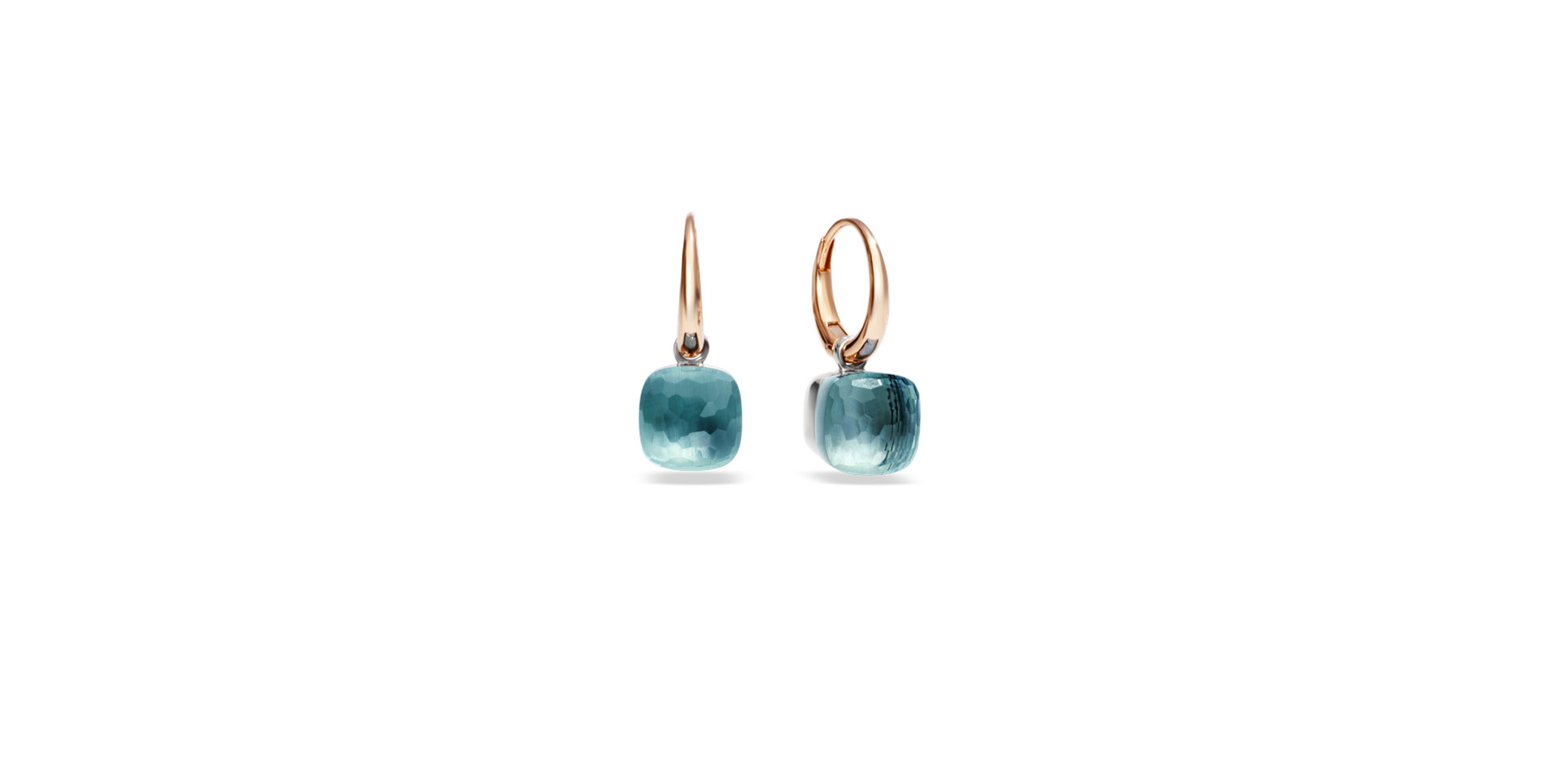 Náušnice s topazem Nudo Petit