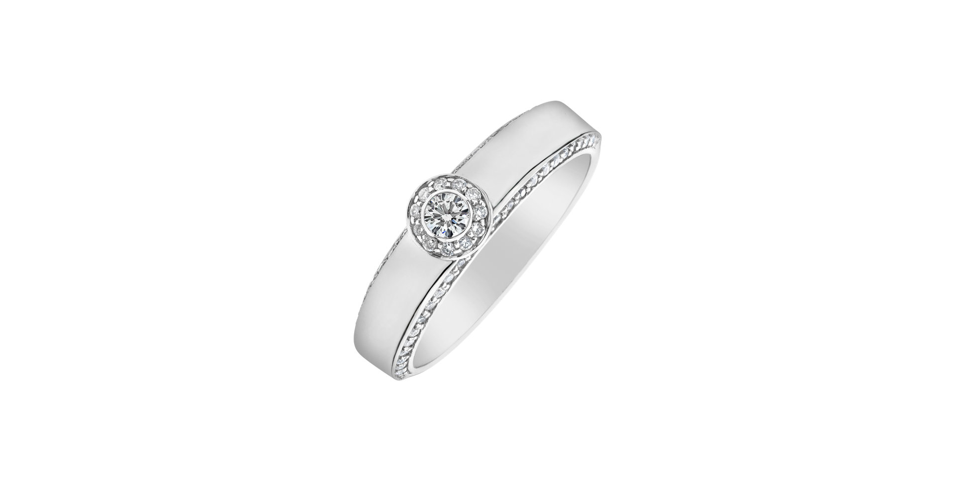 Prsten s diamanty Evantine