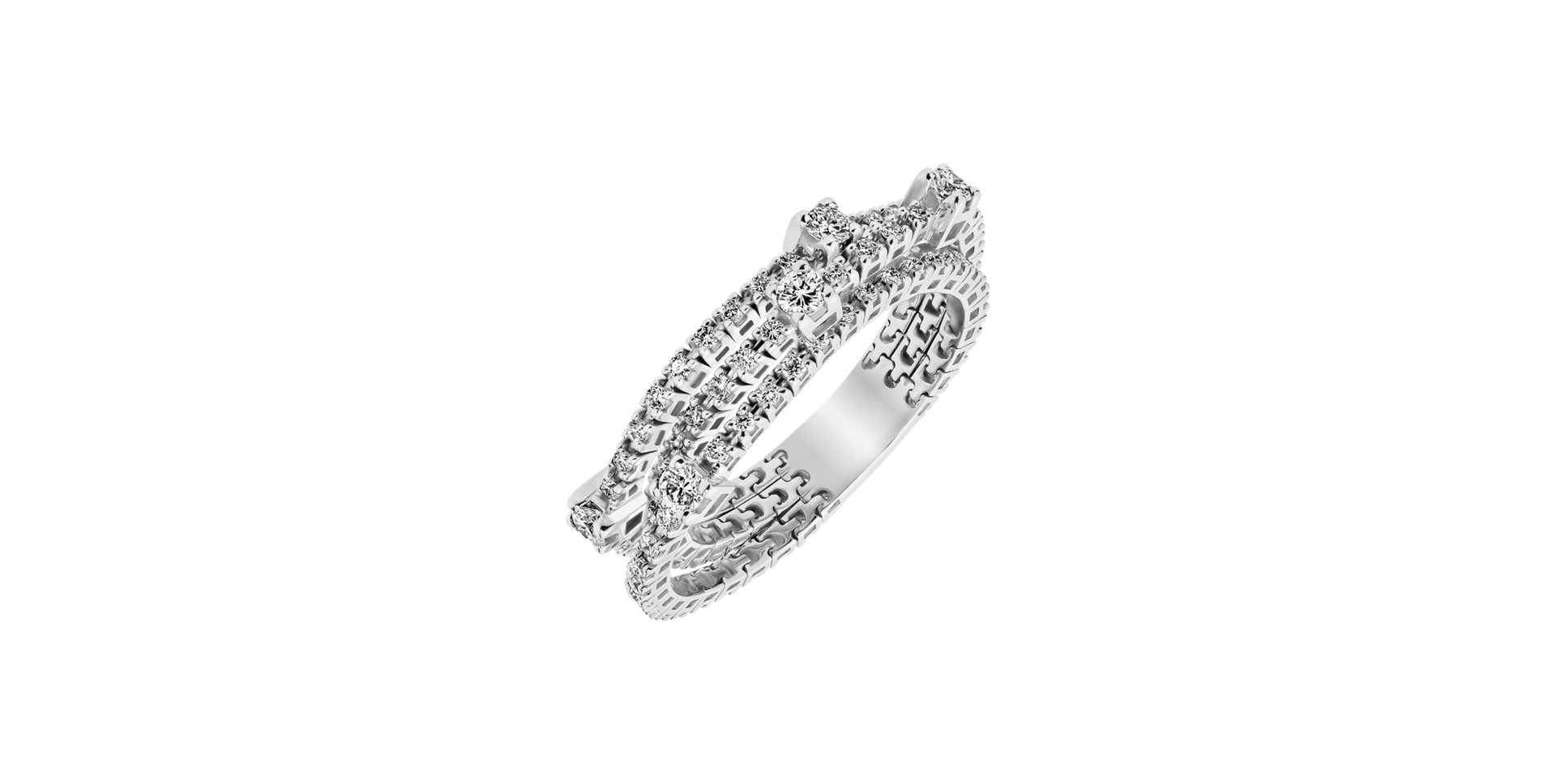 Prsten s diamanty Selene