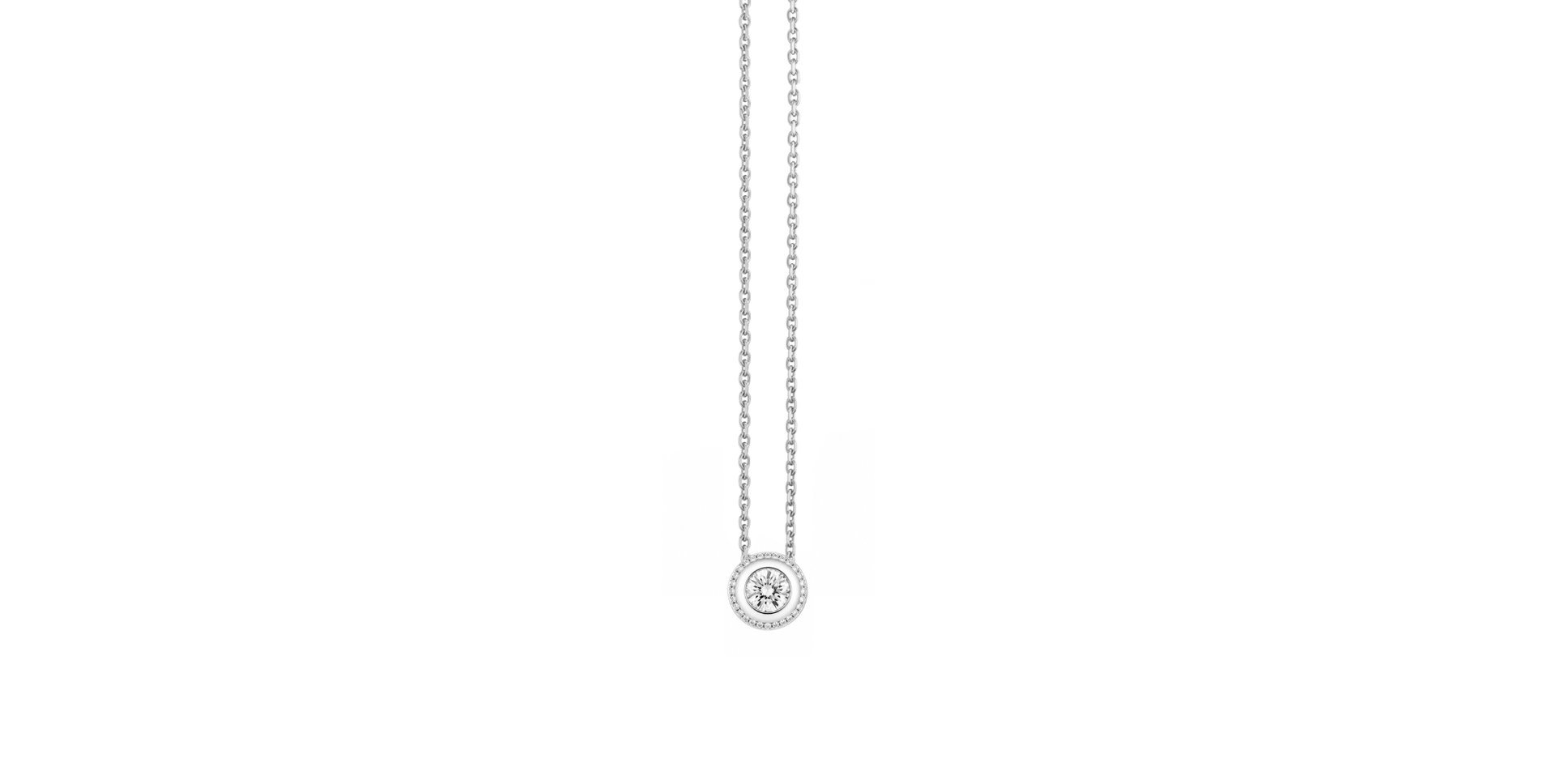 Náhrdelník s diamanty Diamond necklace