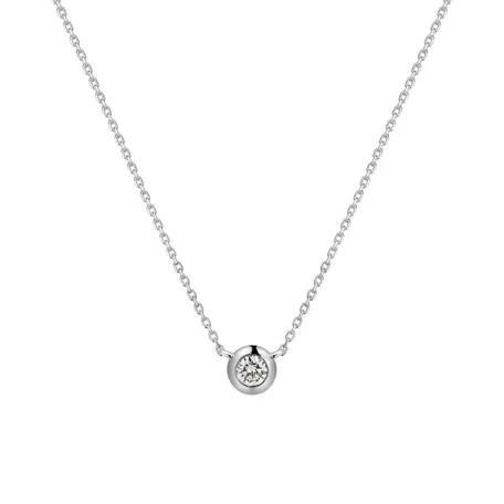 Náhrdelník s diamantem Sparkling Drop