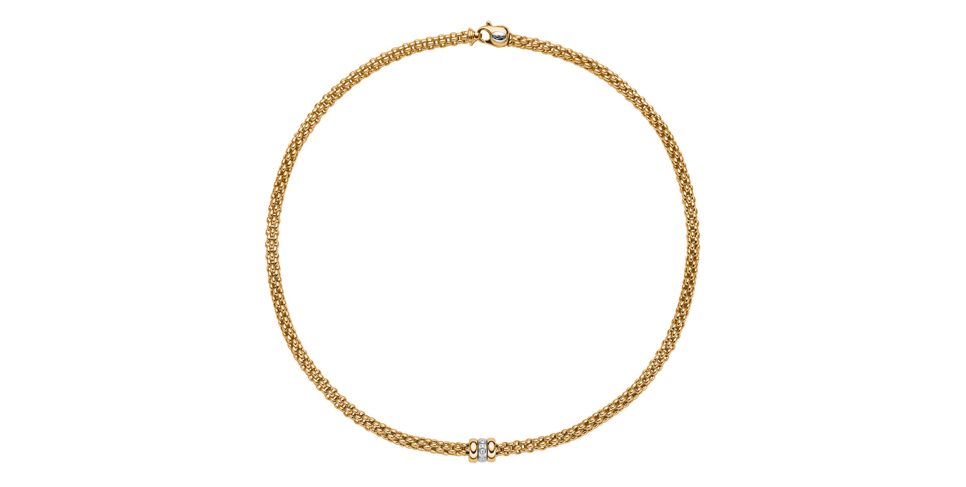 Náhrdelník s diamanty Flex'it