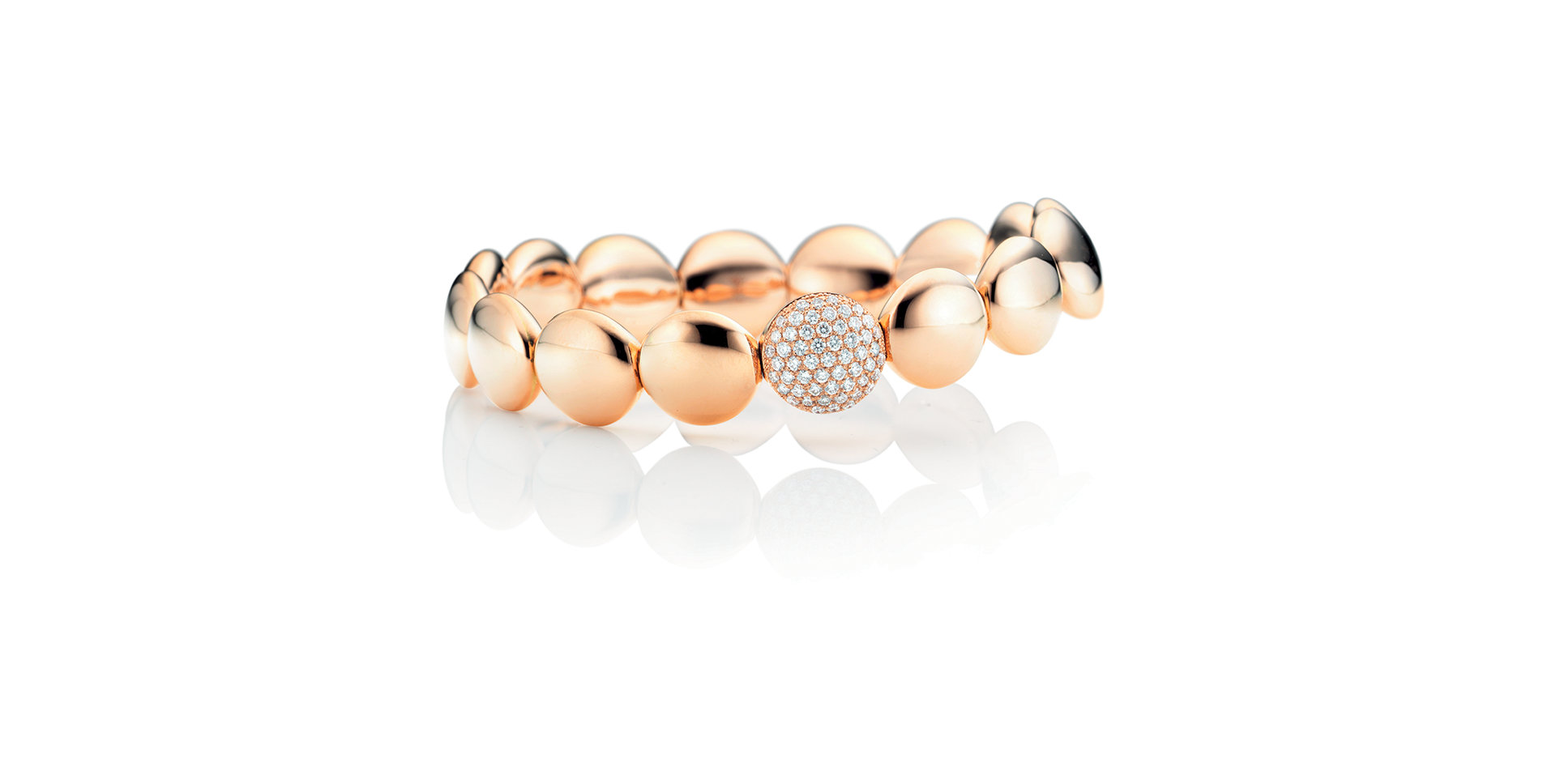 Náramek s diamanty Dolcini