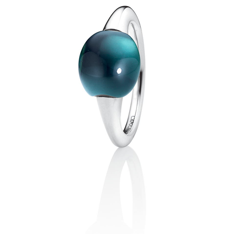 Prsten s topazem Tramonto