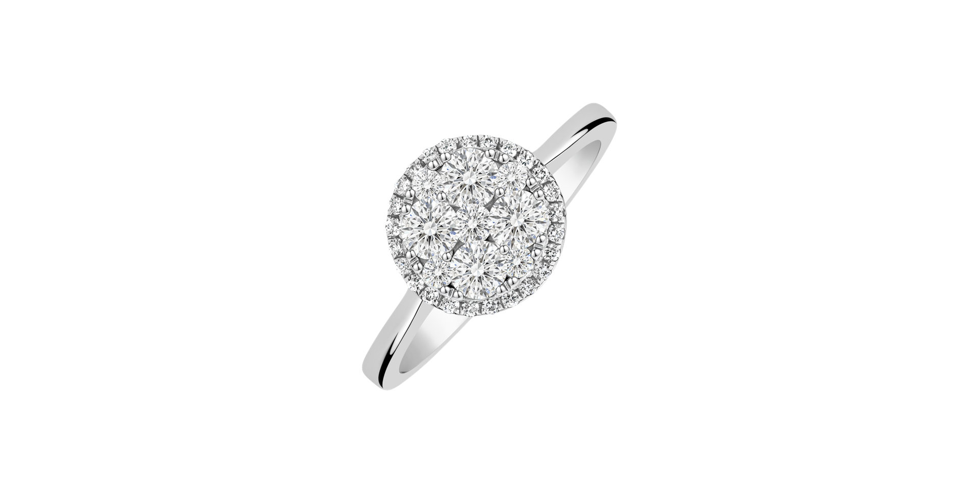 Prsten s diamanty Valoria