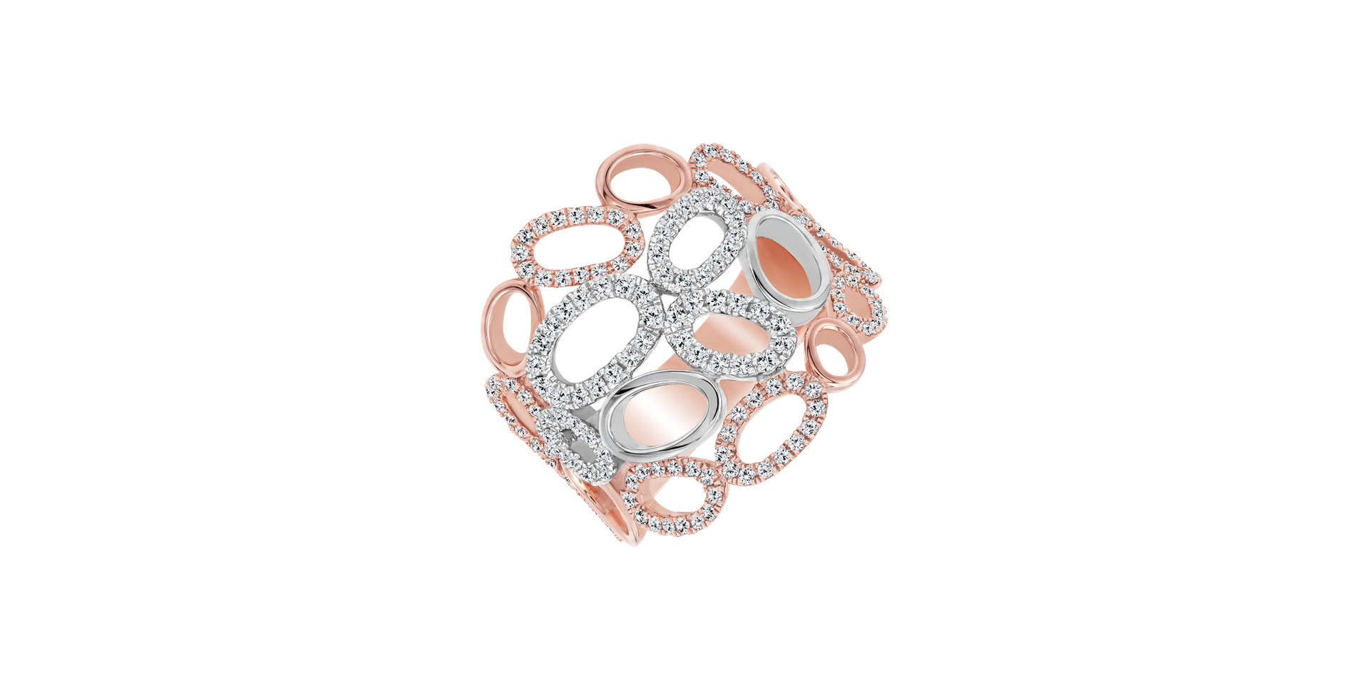 Prsten s diamanty Cohesive