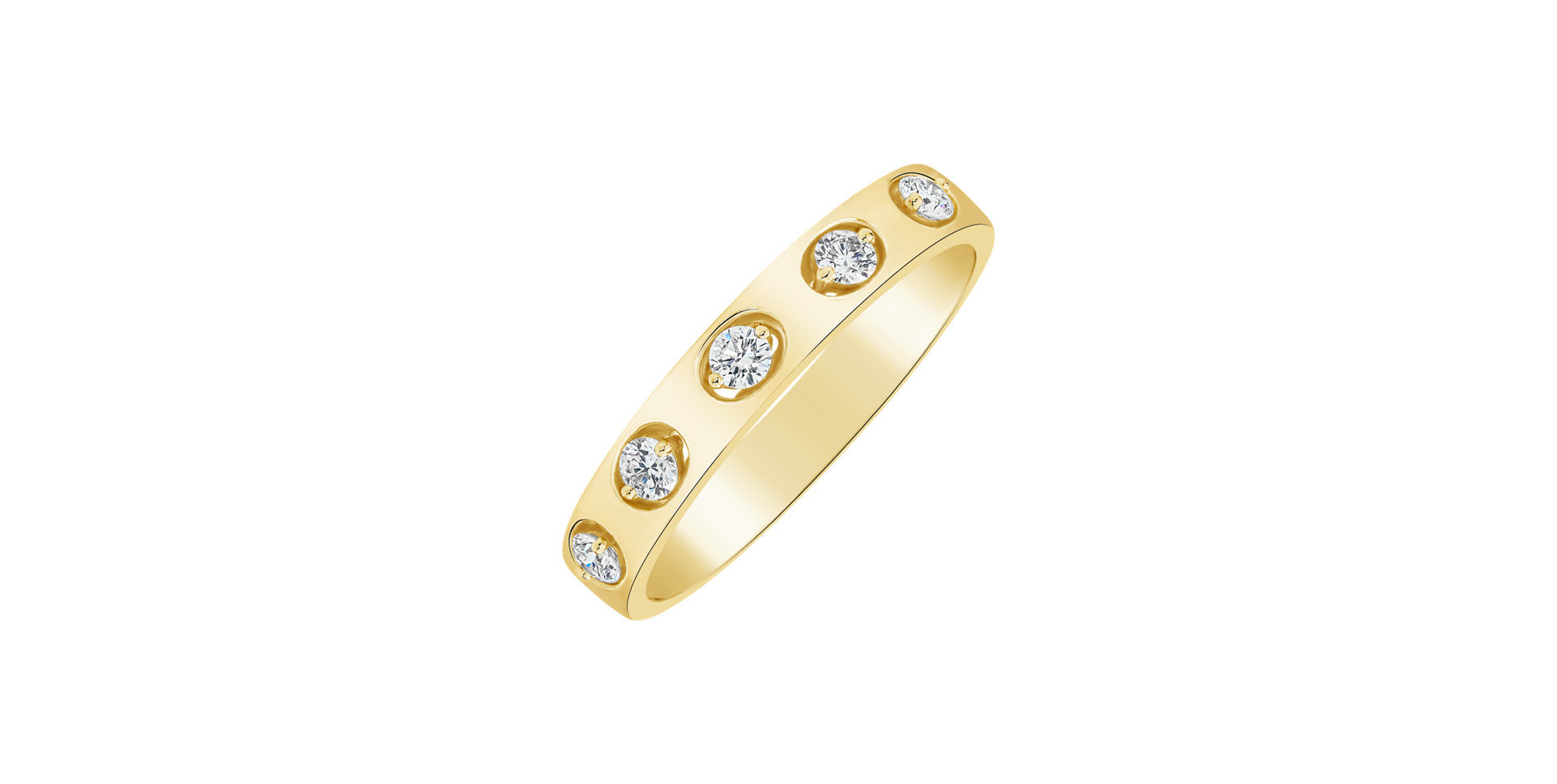 Prsten s diamanty Novaria