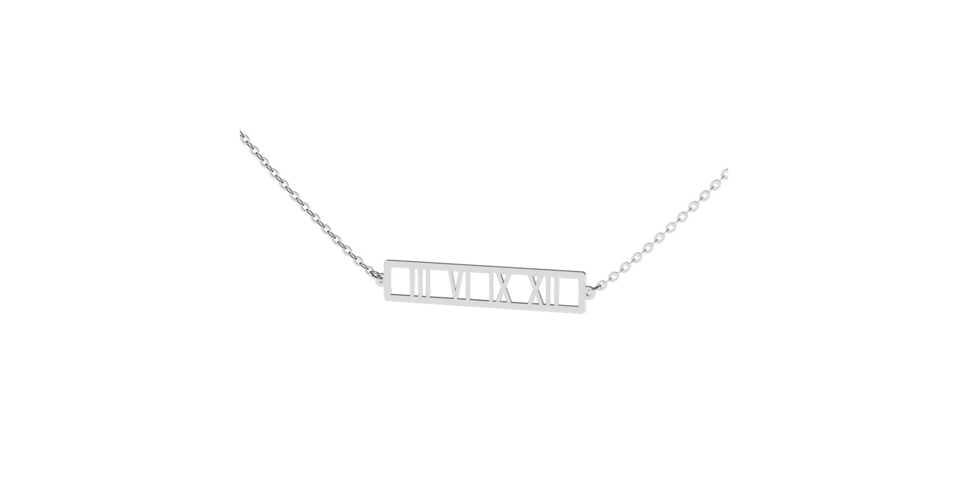 Náhrdelník s diamantem Precious Hour