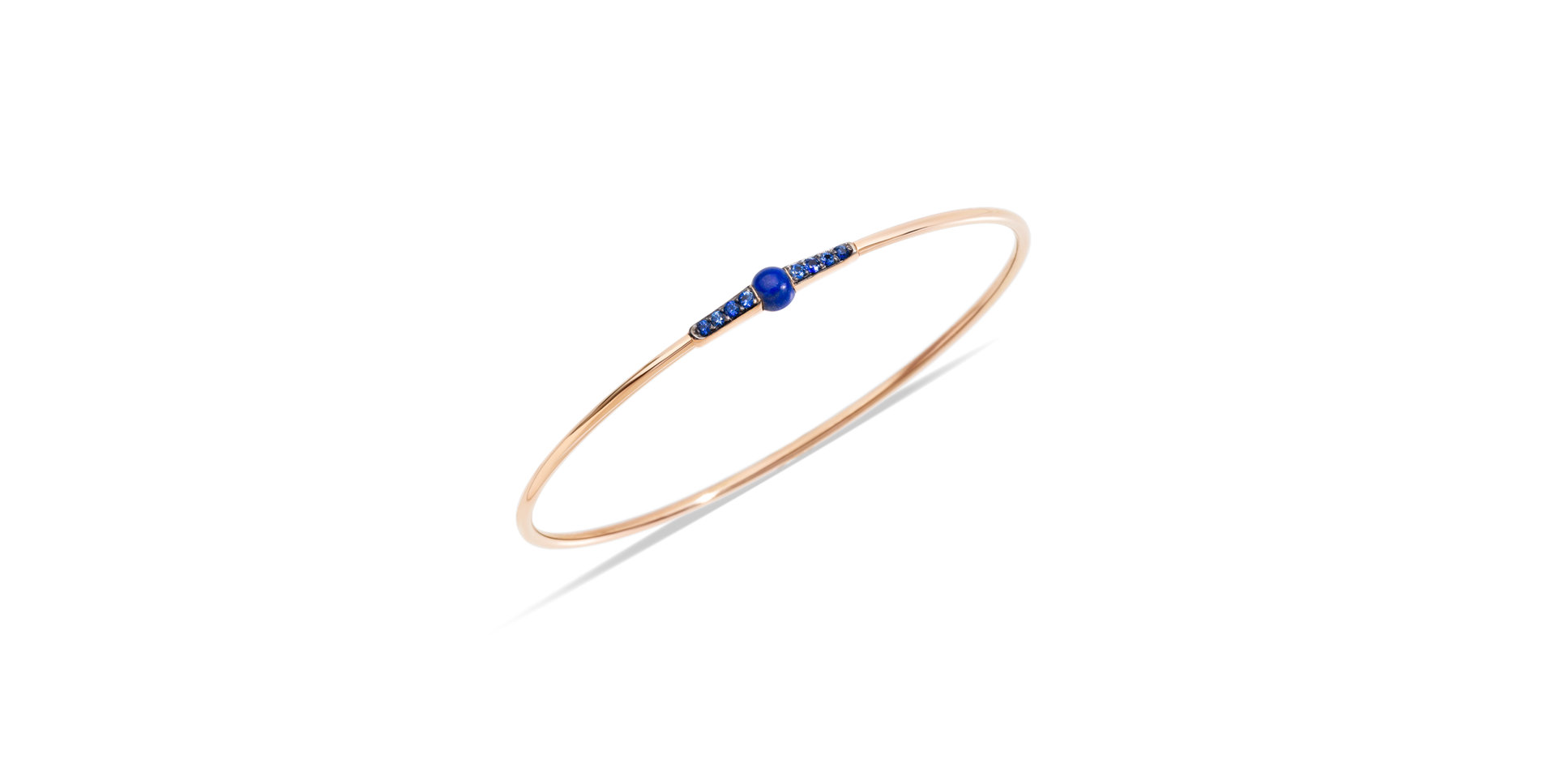 Náramek s lapis lazuli a safírem M’ama non m’ama