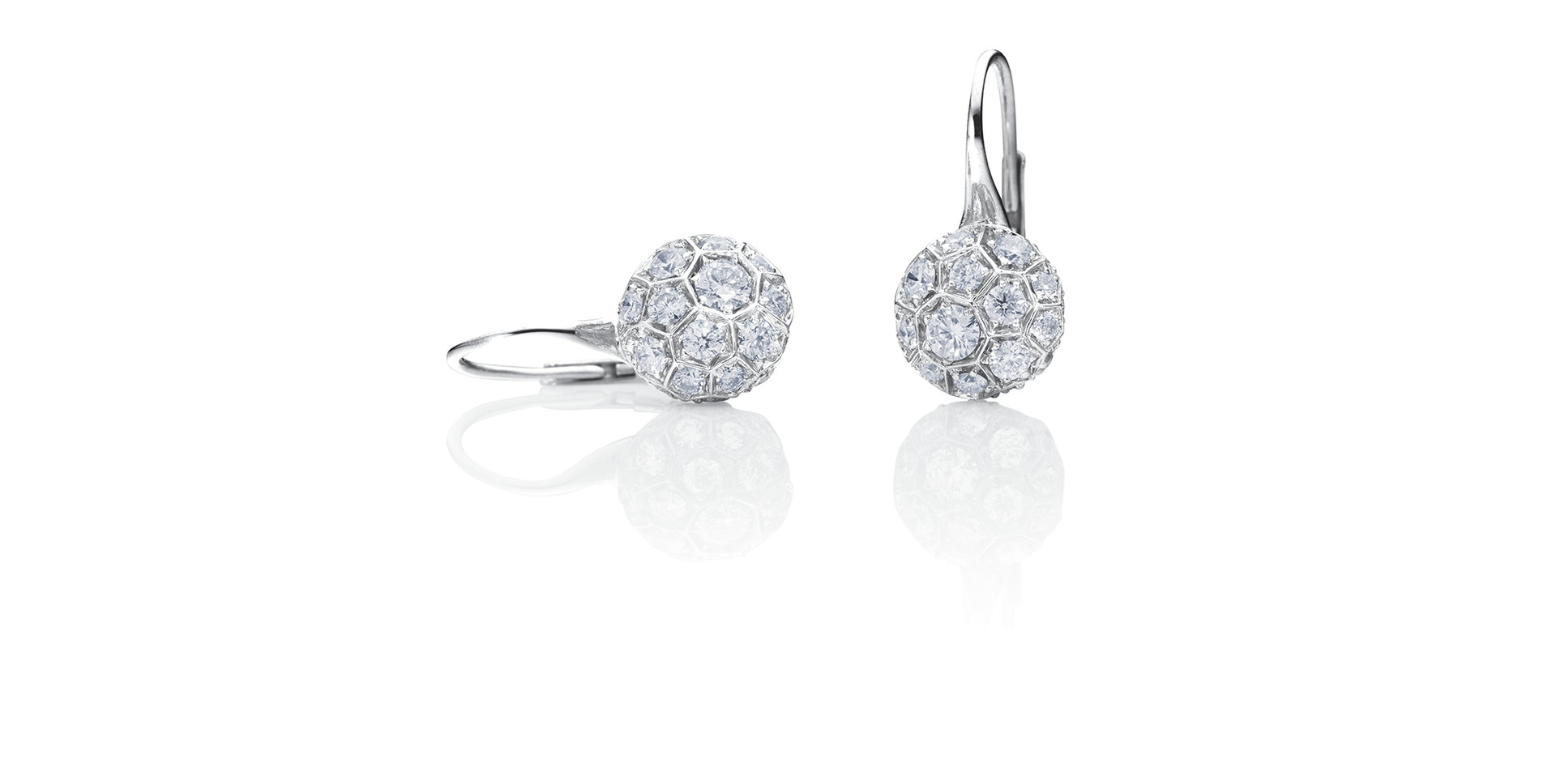 Náušnice s diamanty Fiore Magico