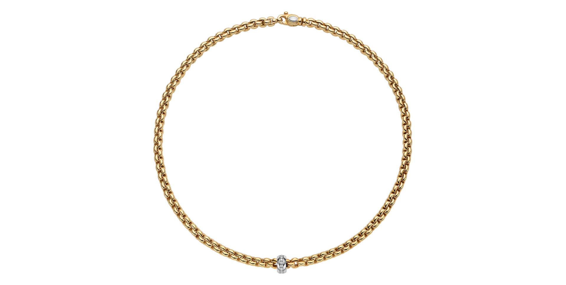 Náhrdelník s diamanty Flex'it