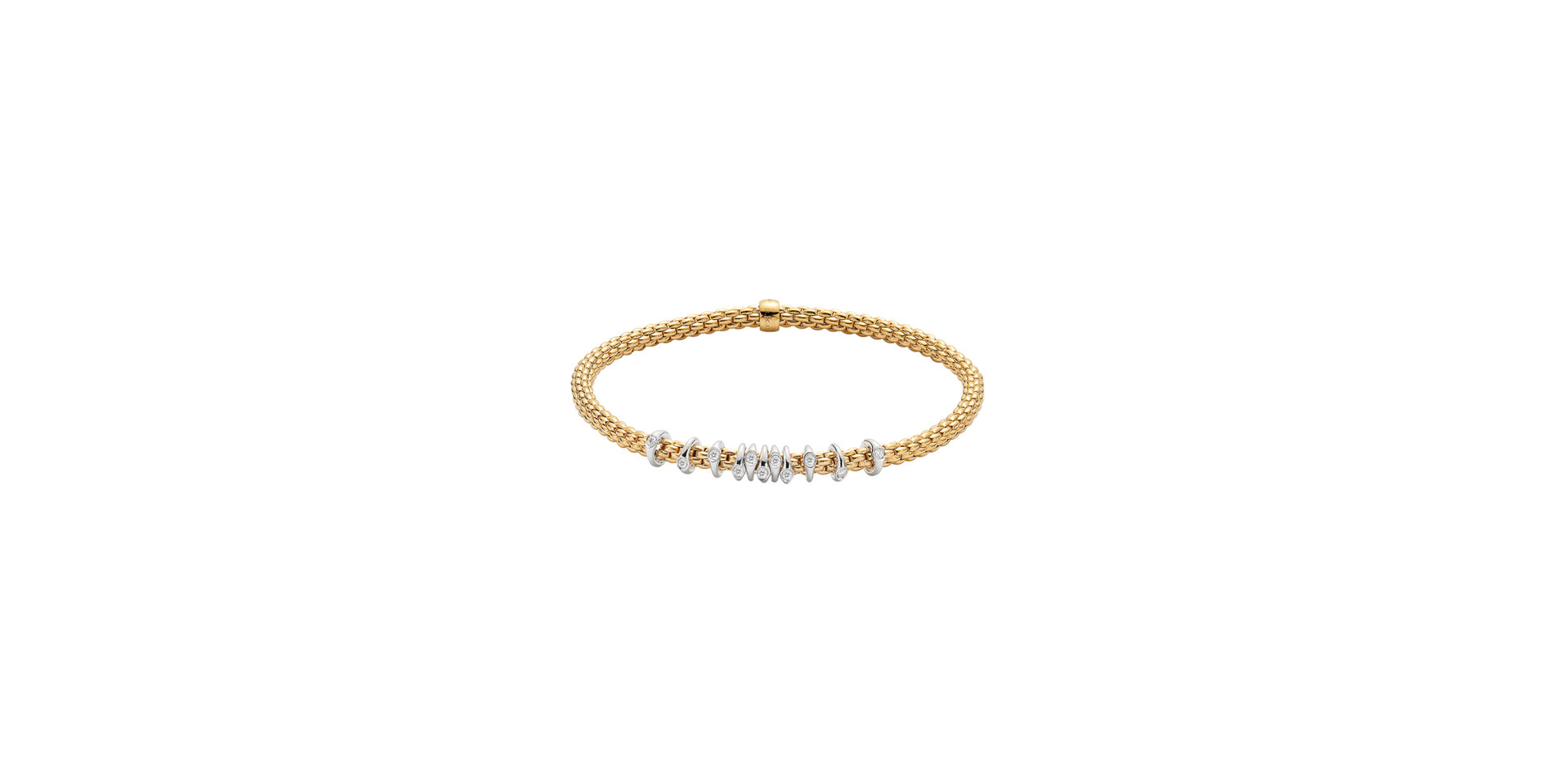 Náramek s diamanty Flex'it L