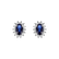 Náušnice s safírem a diamanty Princess Sparkle5