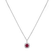 Náhrdelník s rubíny a diamanty Radiant Shine4