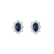 Náušnice s safírem a diamanty Mary Magdalene5