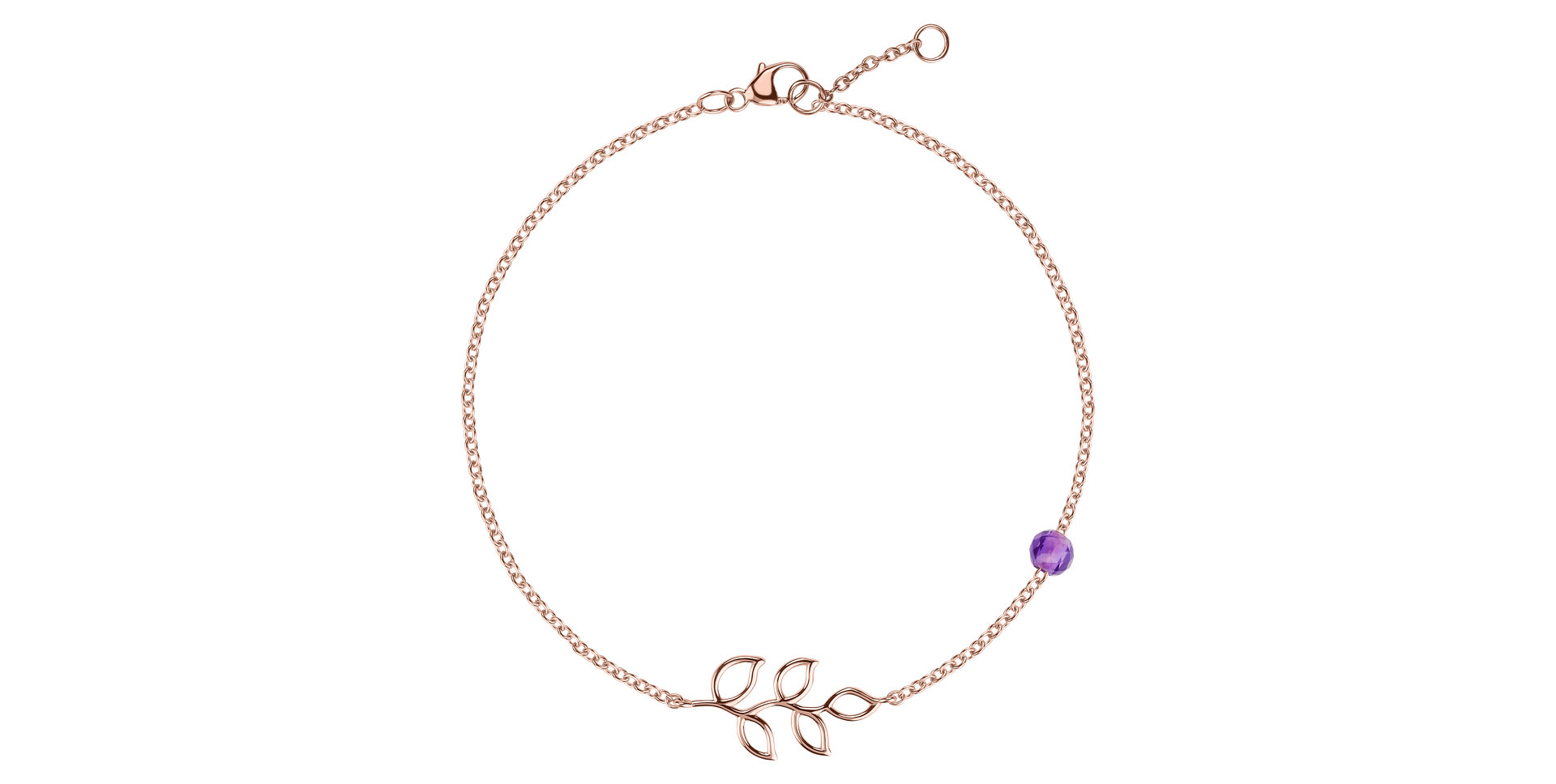 Náramek s ametystem Fabiene